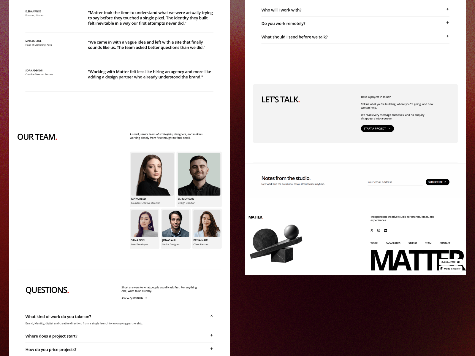 MATTER Mono