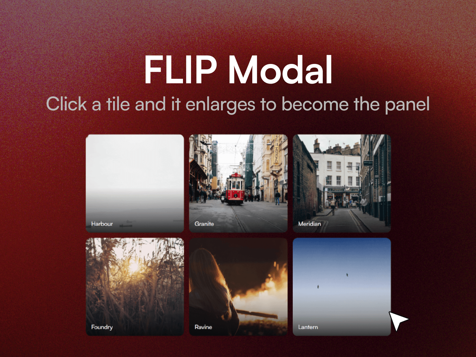 FLIP Modal