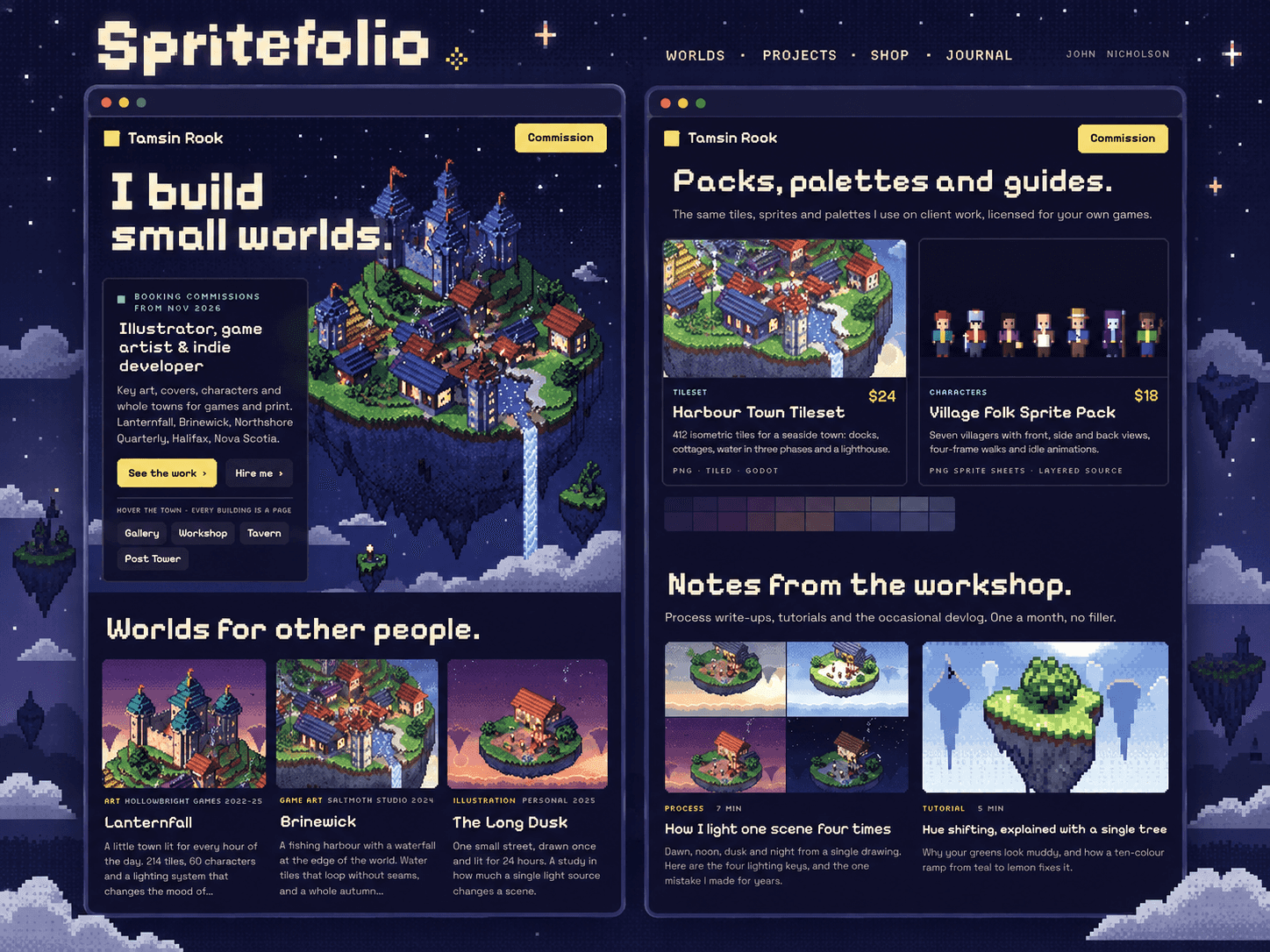 Spritefolio