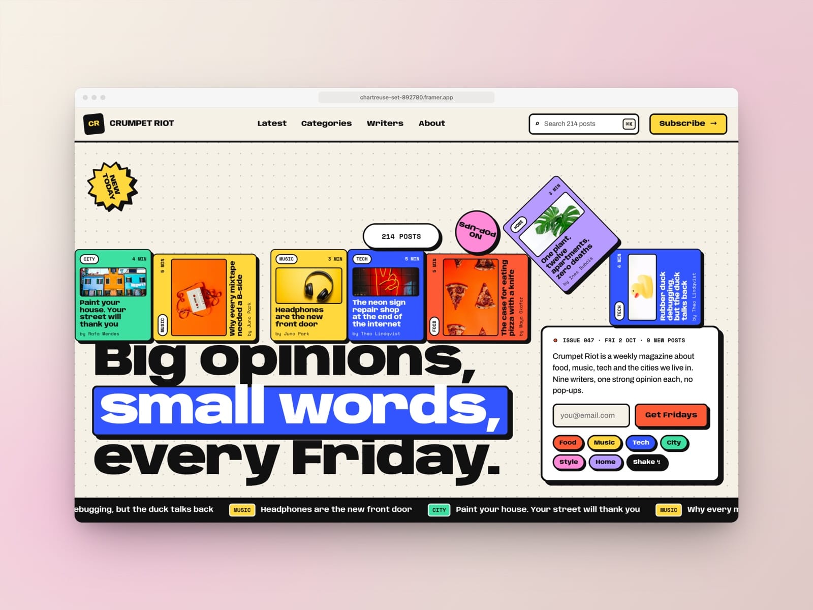 Blockzine