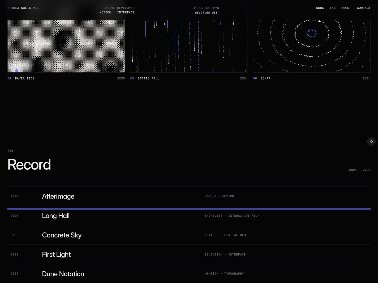 Voidfolio