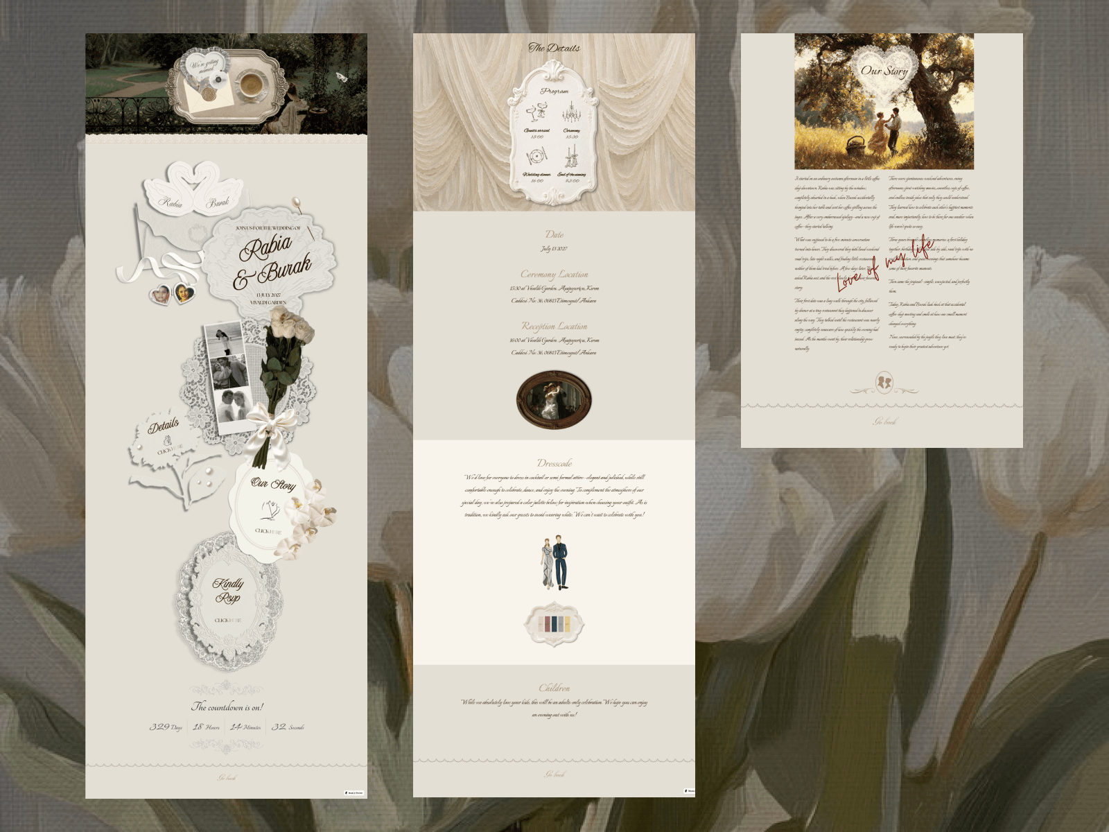Weddings RSVP
