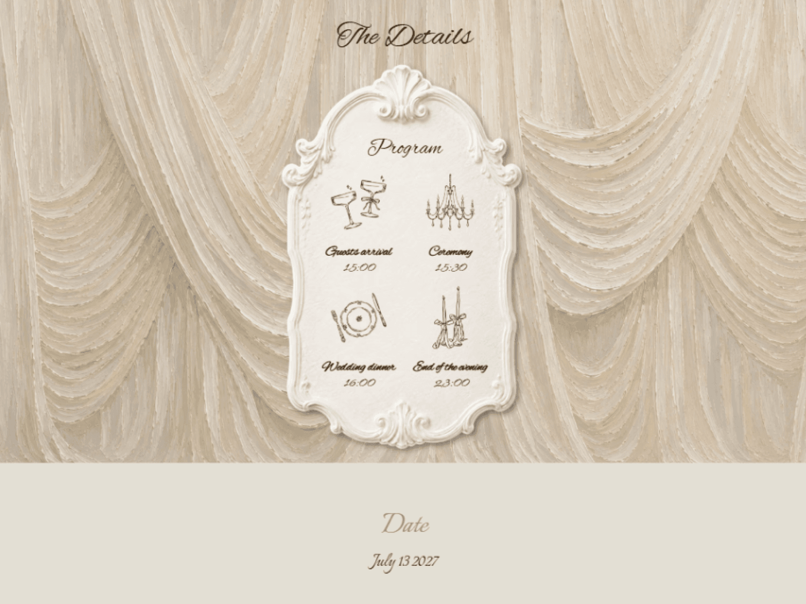 Weddings RSVP
