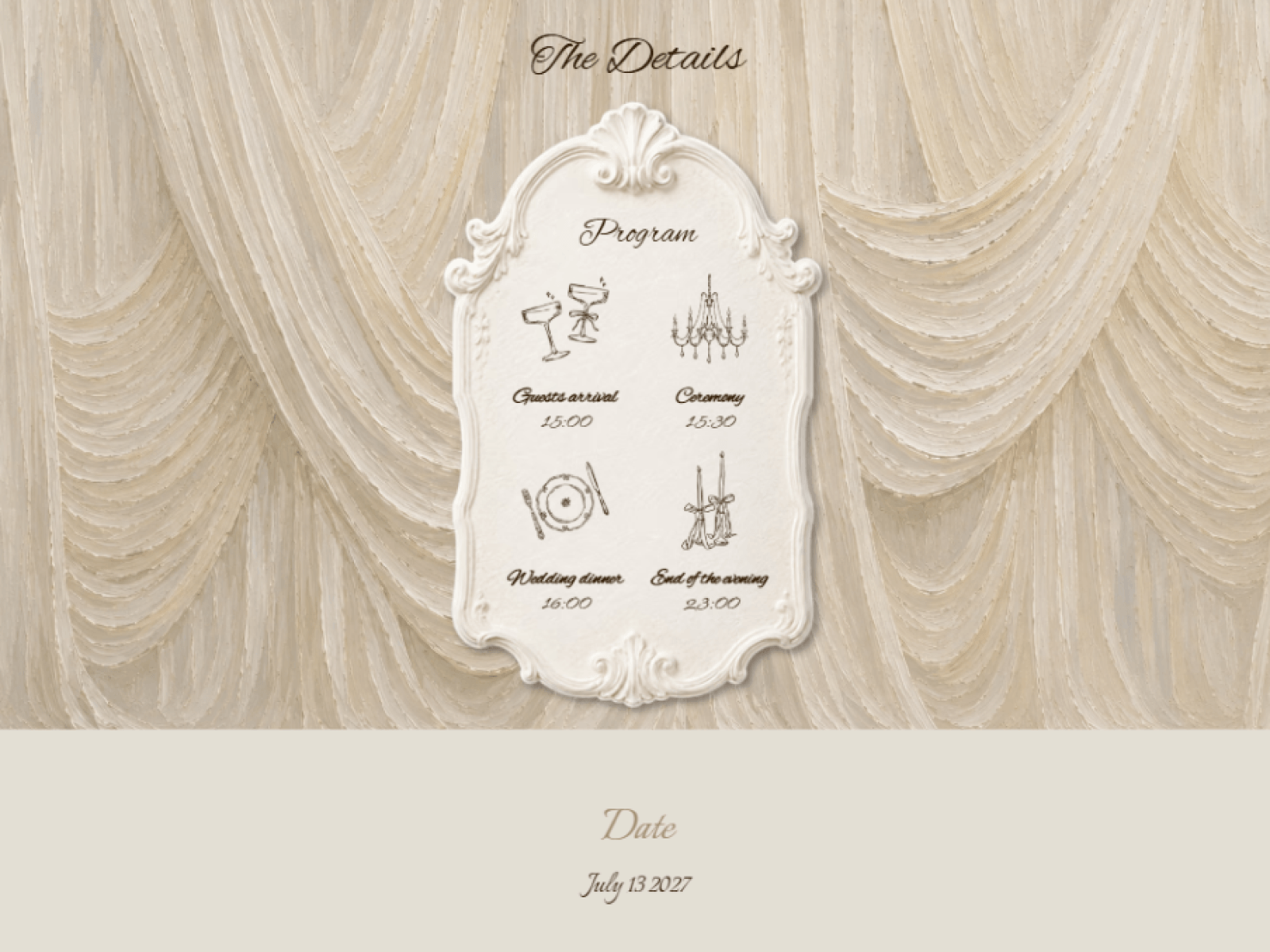 Weddings RSVP