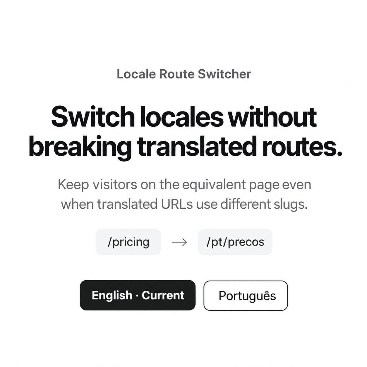Locale Route Switch