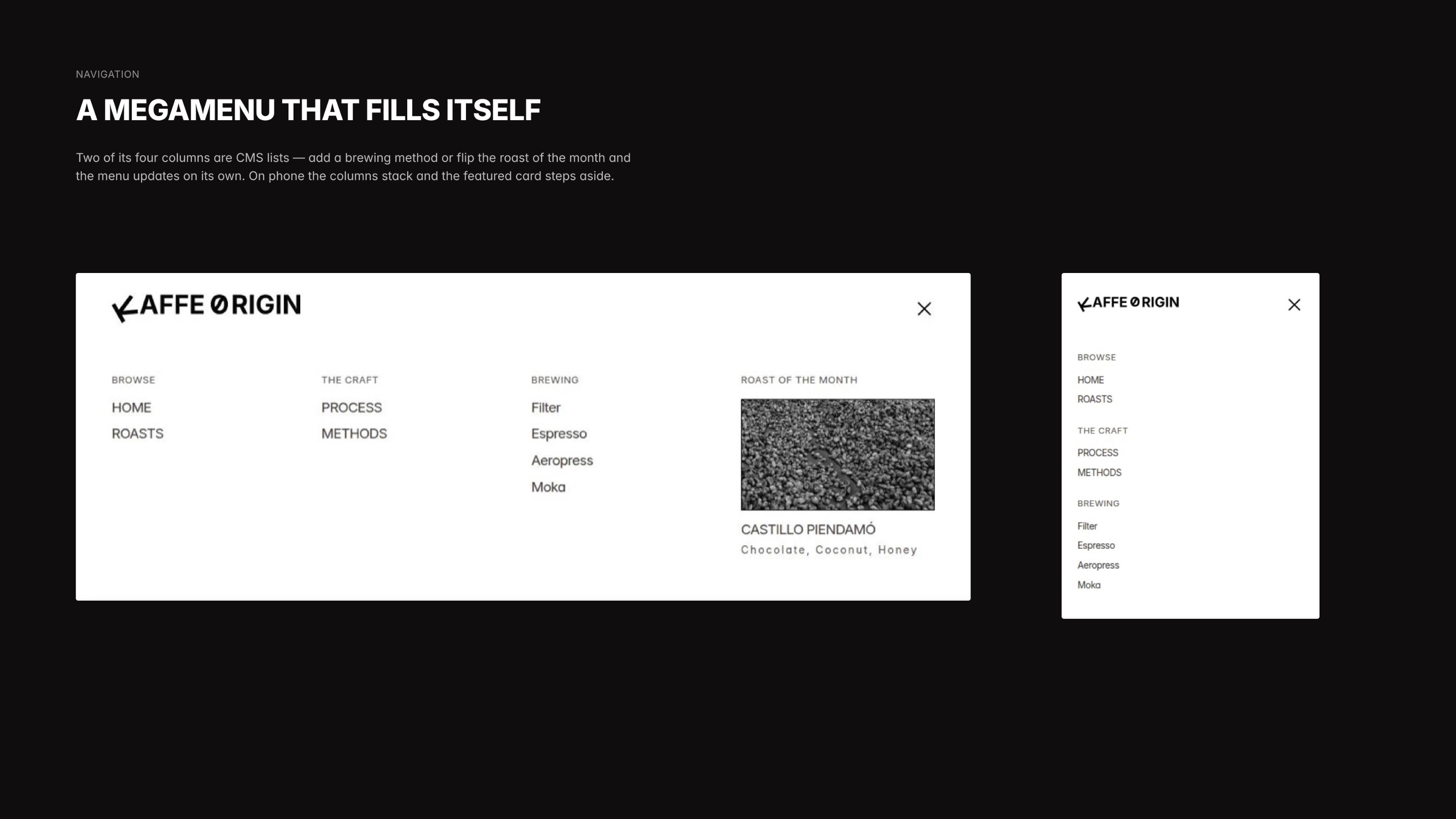 Kaffe Origin