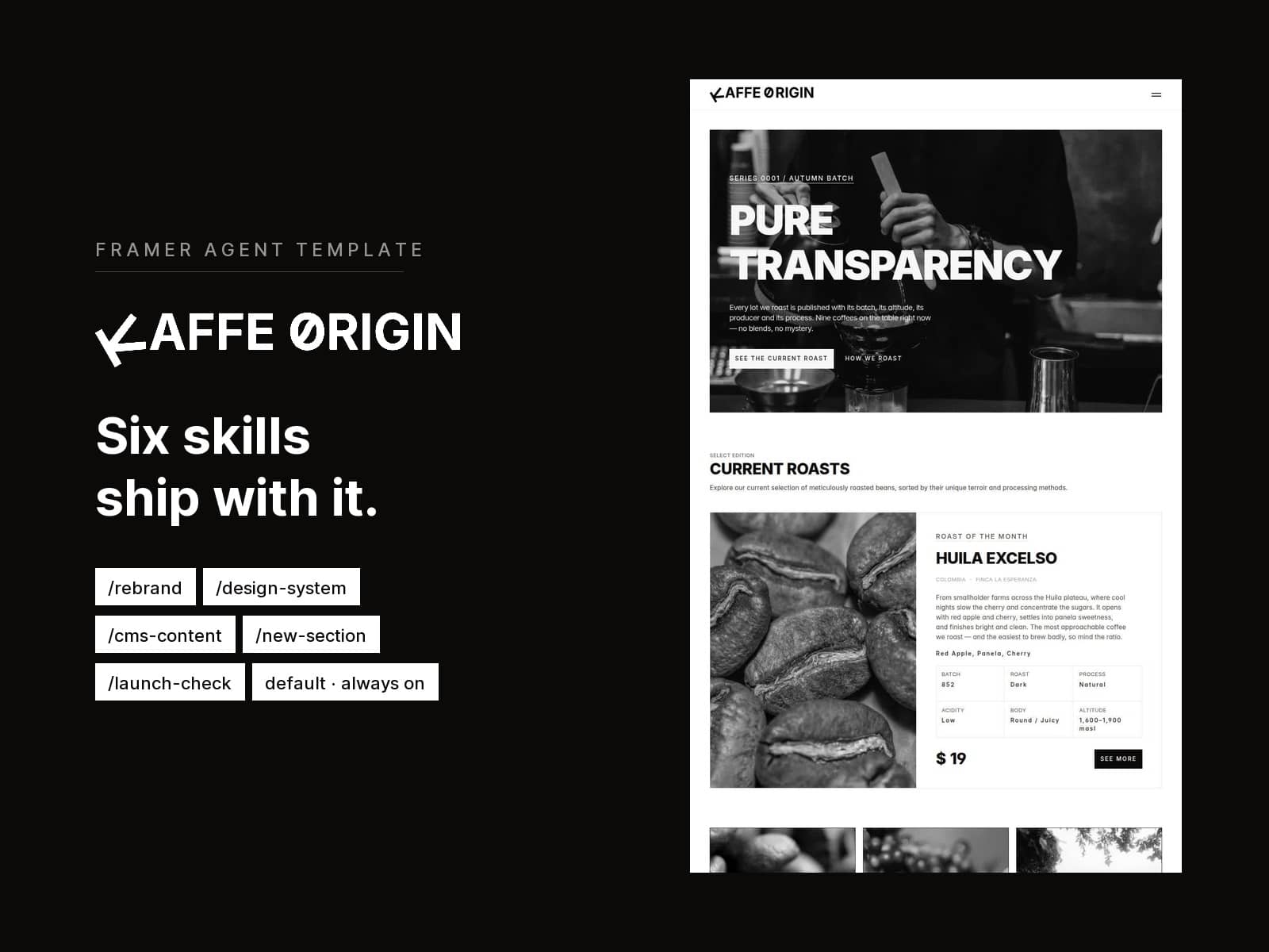 Kaffe Origin
