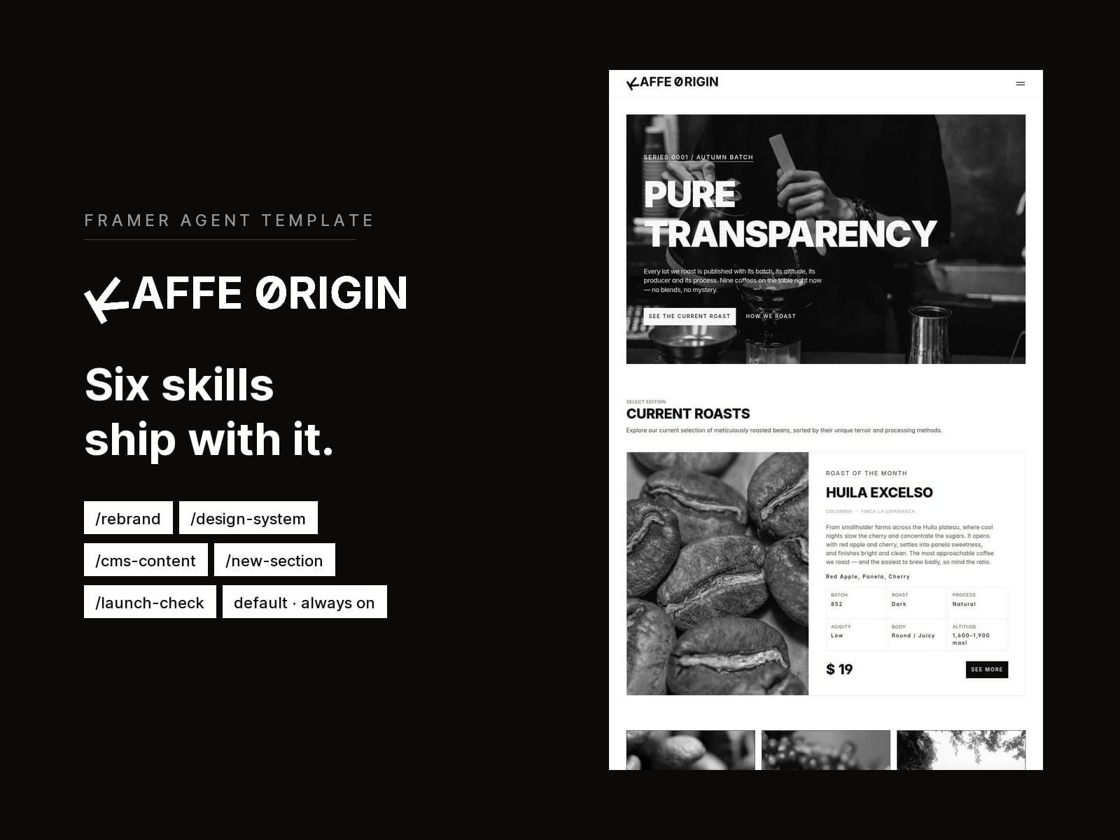 Kaffe Origin