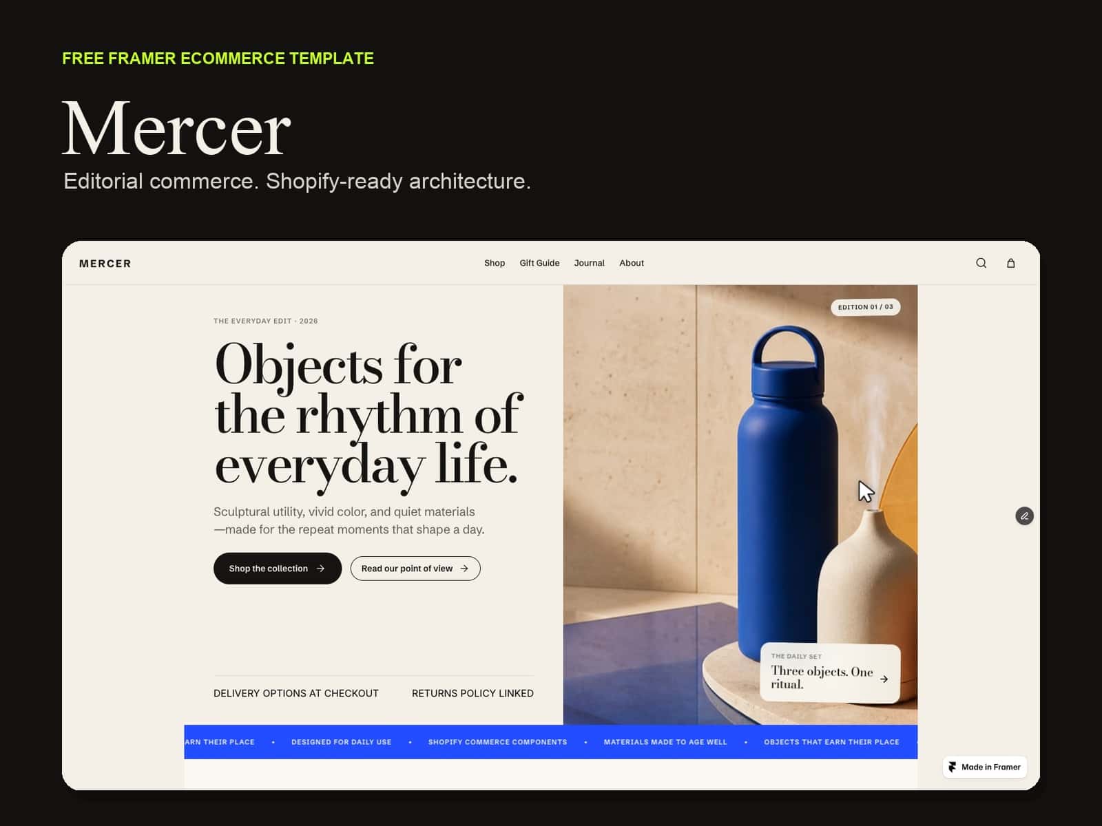 Mercer Store