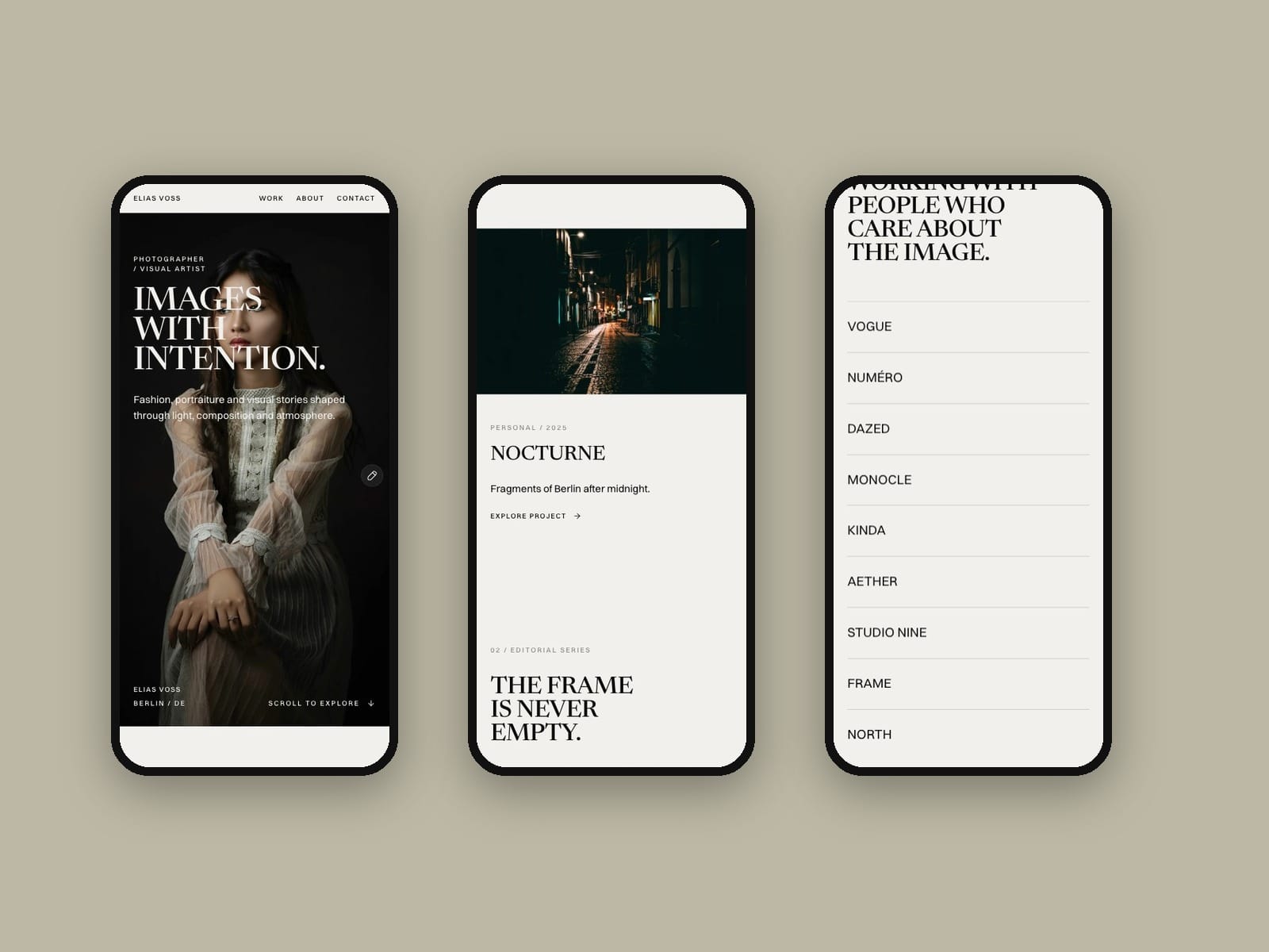 Editorial Photo Site