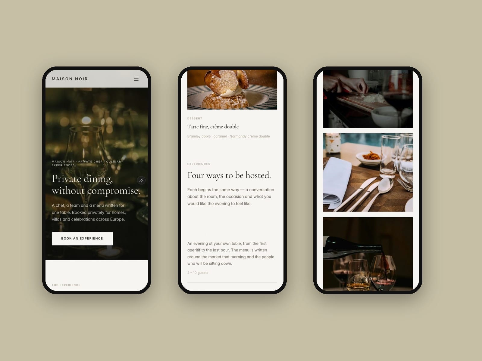 Private Chef Site