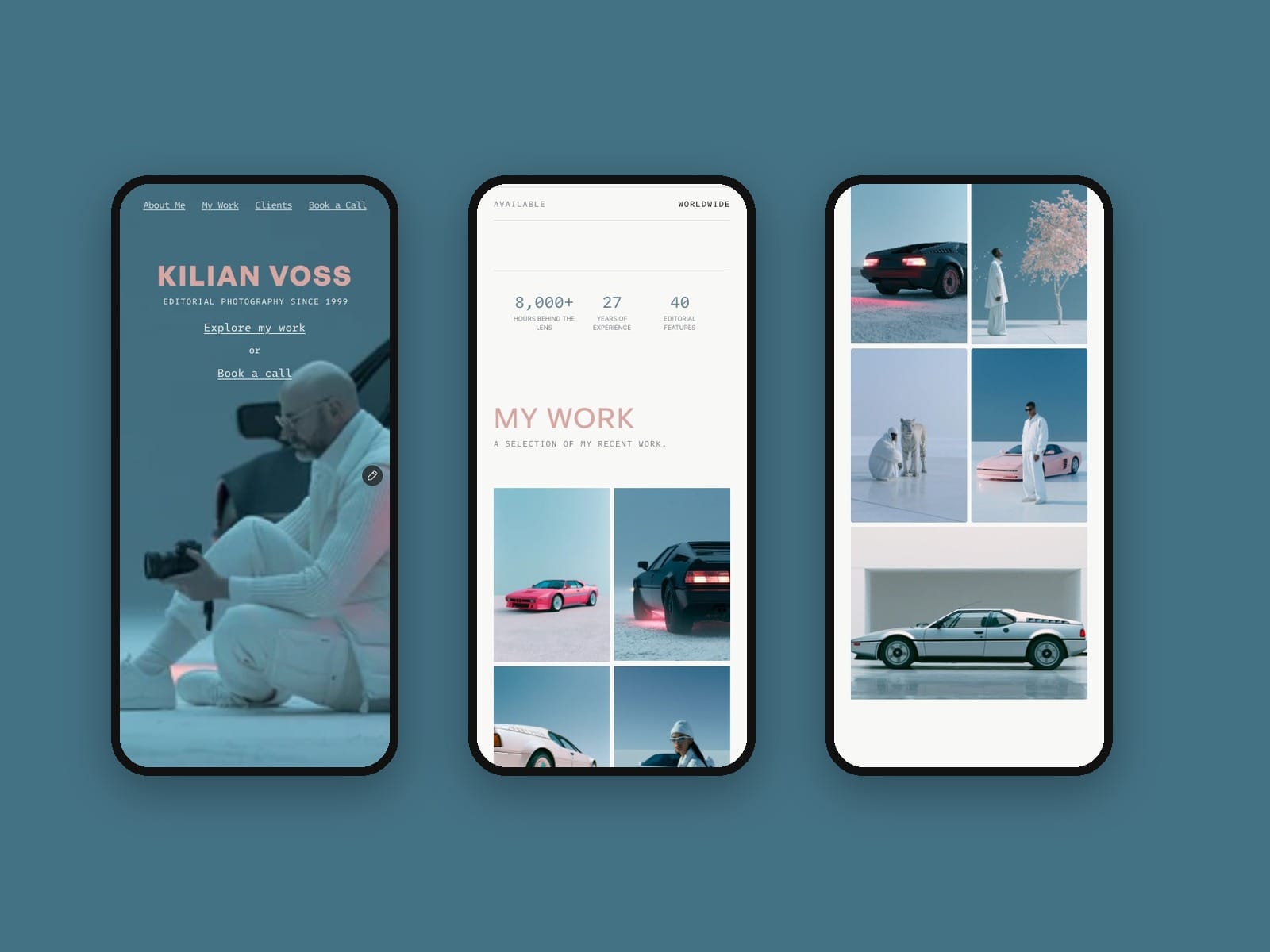 Photographer Site