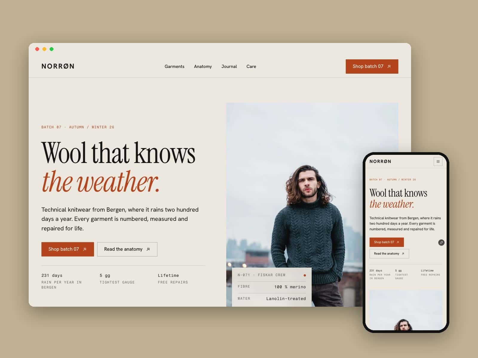 Knitwear Store Site