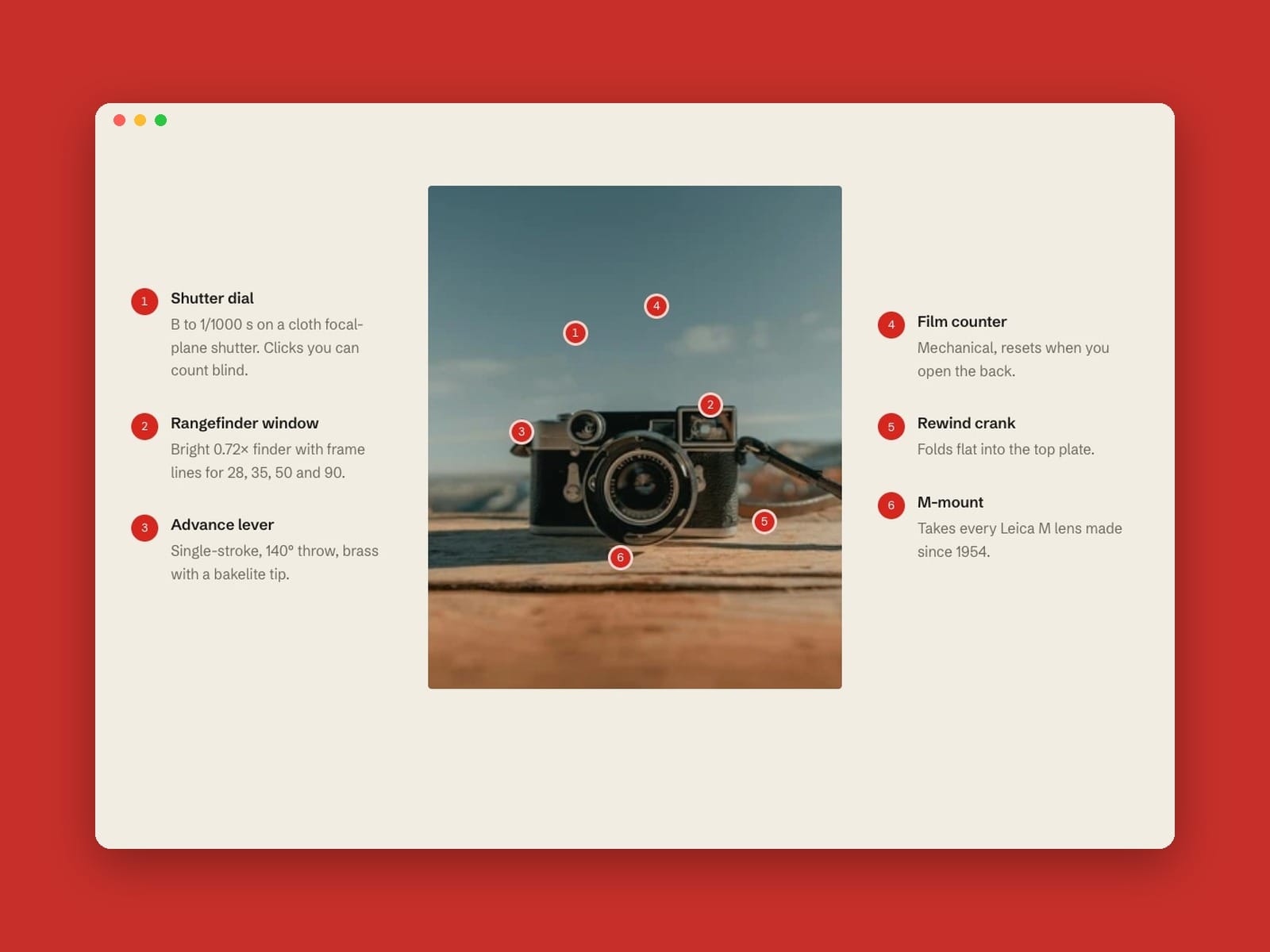 Camera Brand Site
