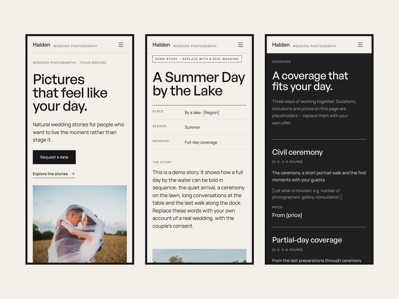 Wedding Stories Site