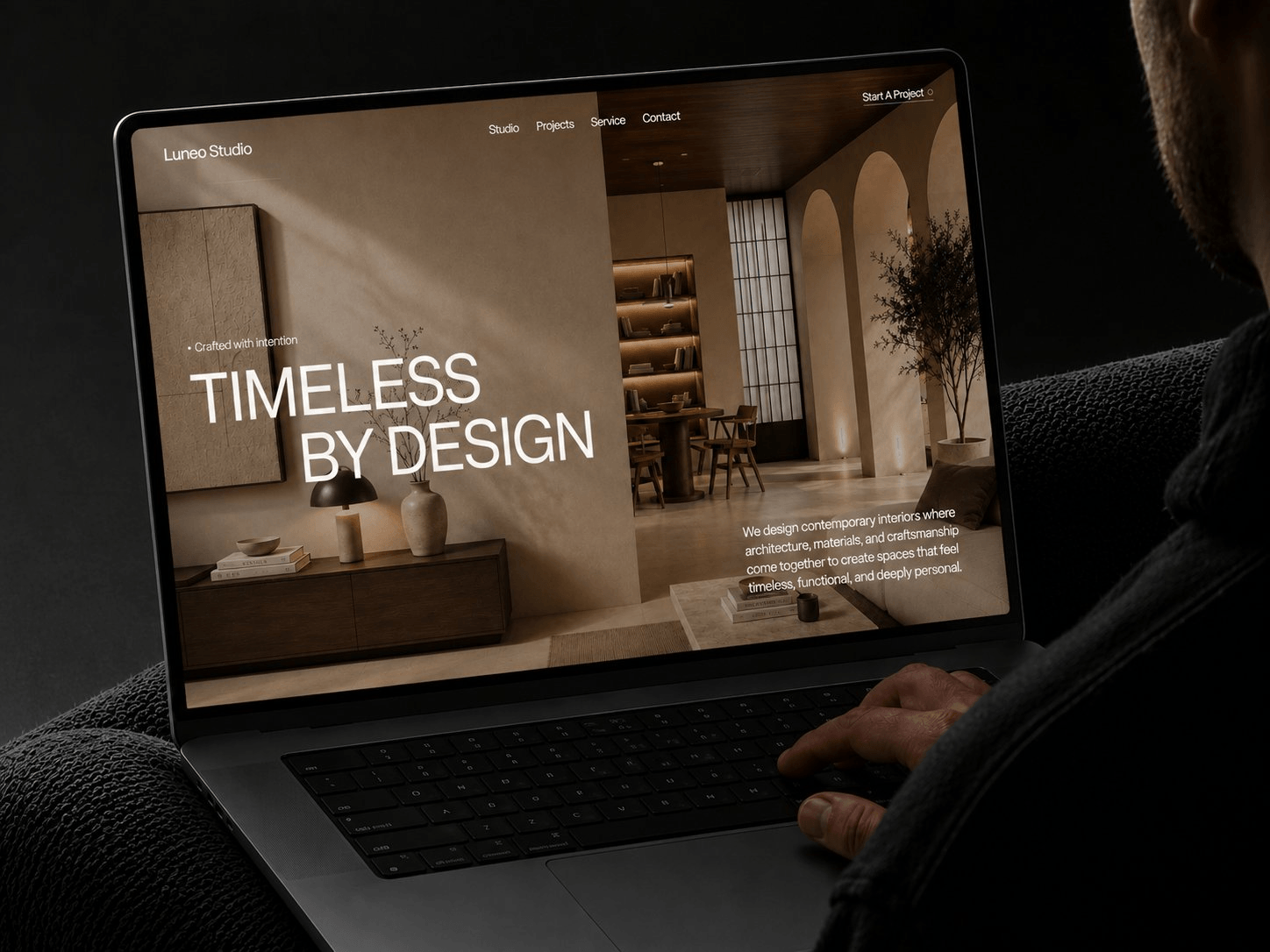 Getting Luneo ready to launch πA new Framer template built for interior design studios.I made two different mockups for it and can't decide which one to use πWhich one would you choose β 1 or 2?