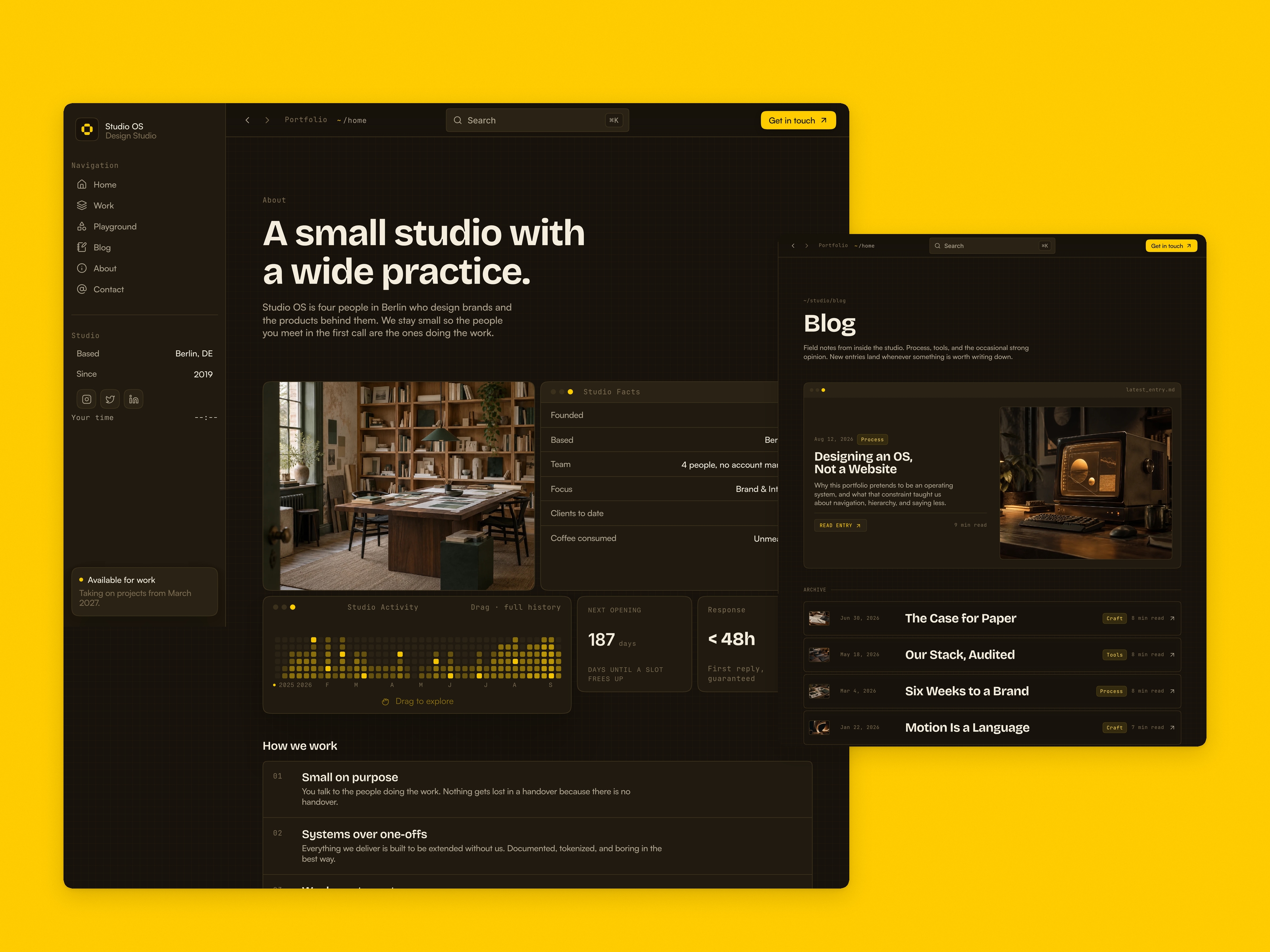 Studio OS