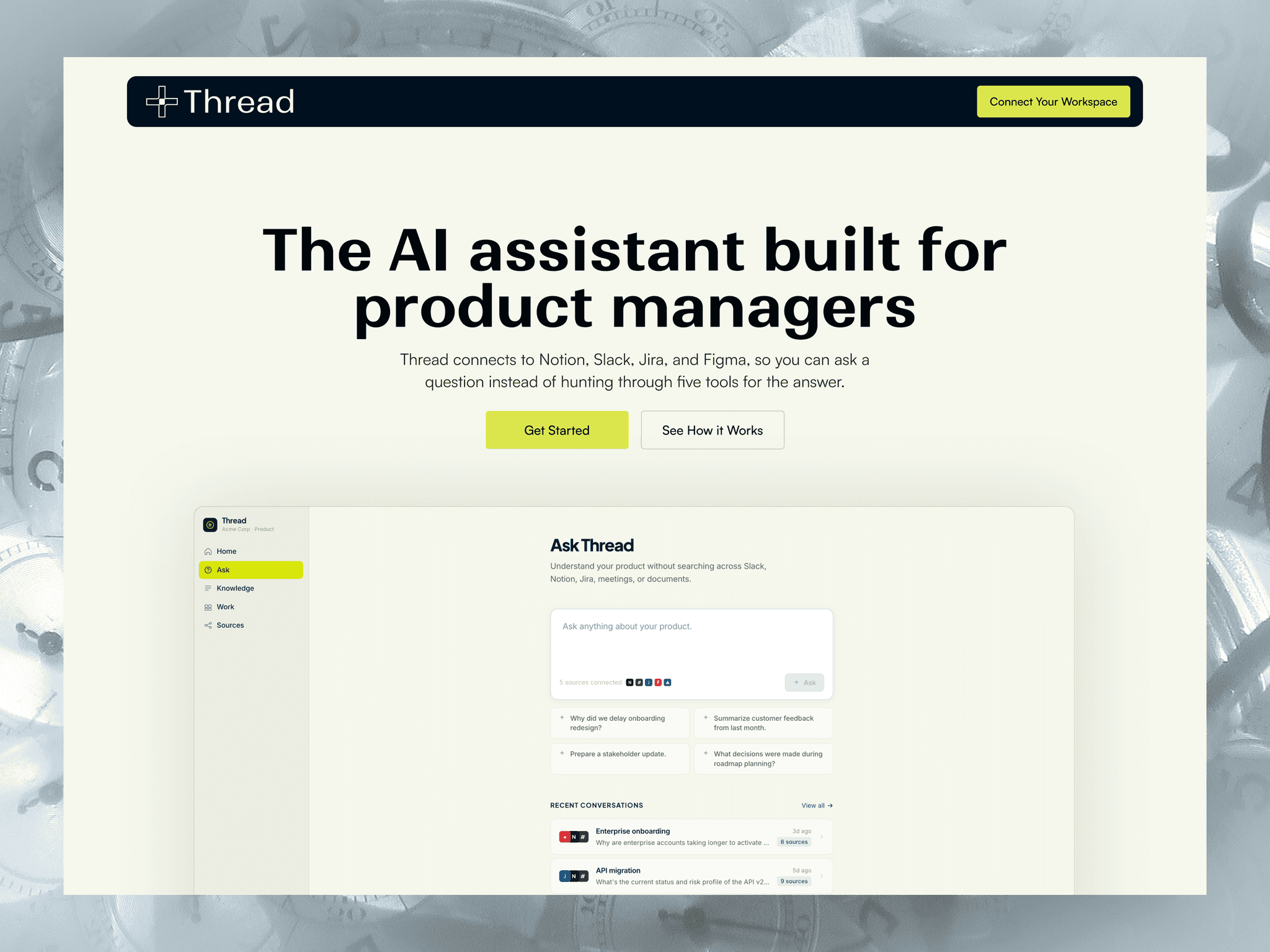 Thread Product Site