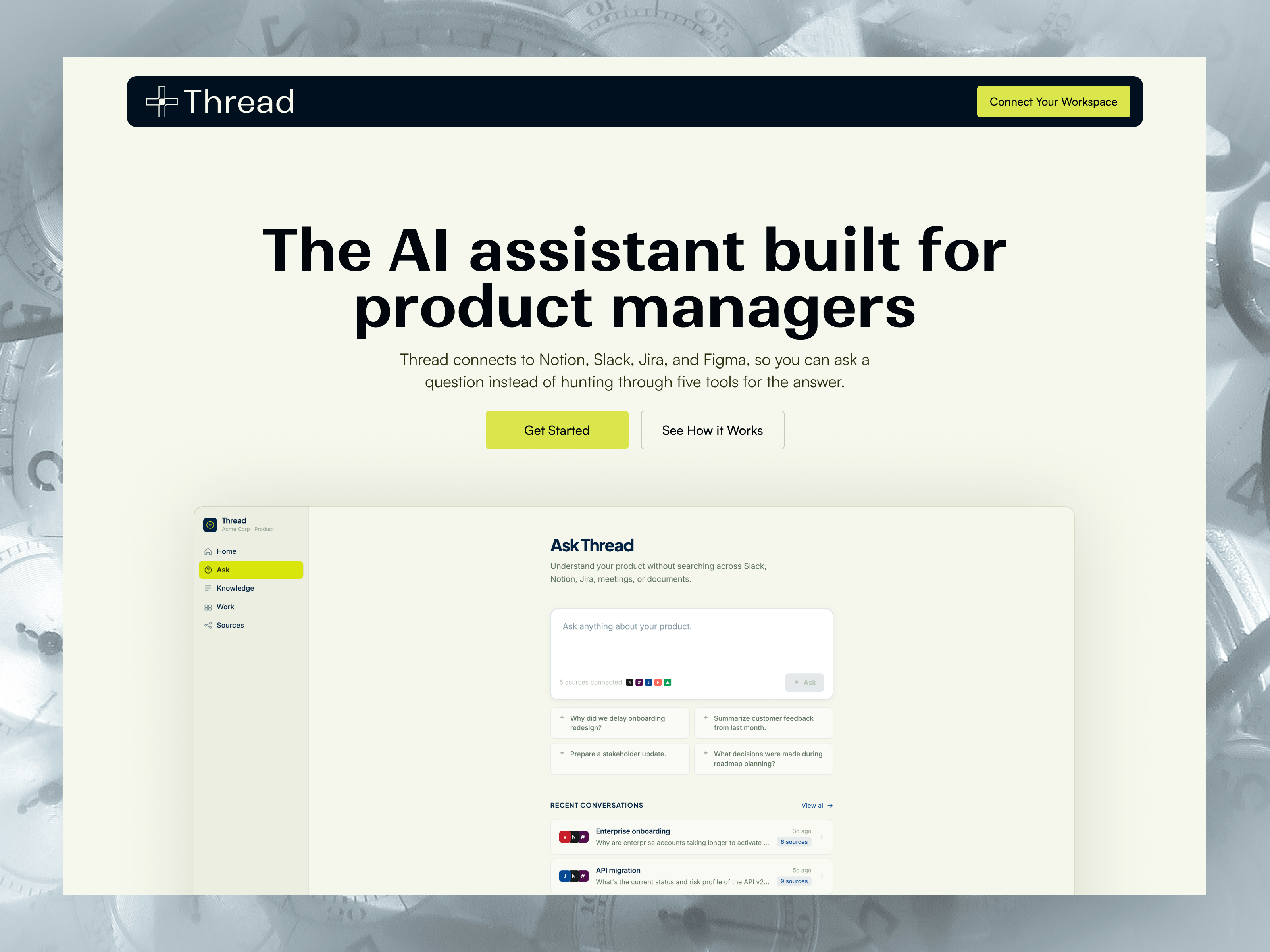 Thread Product Site