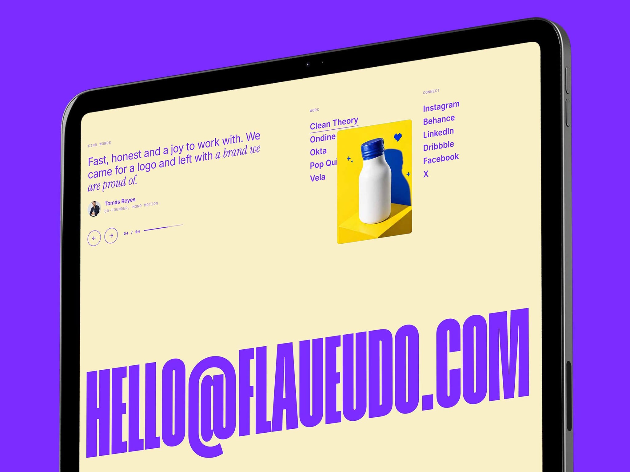Flaue Udo