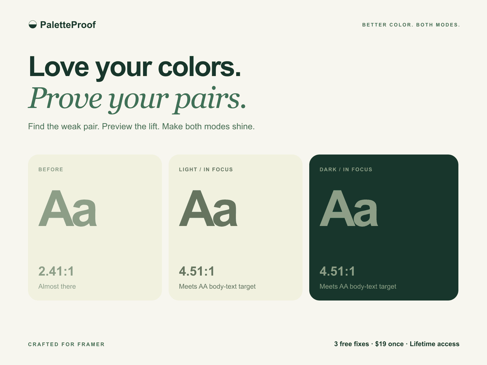 PaletteProof