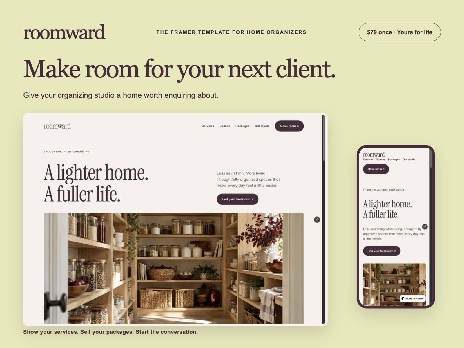 Roomward
