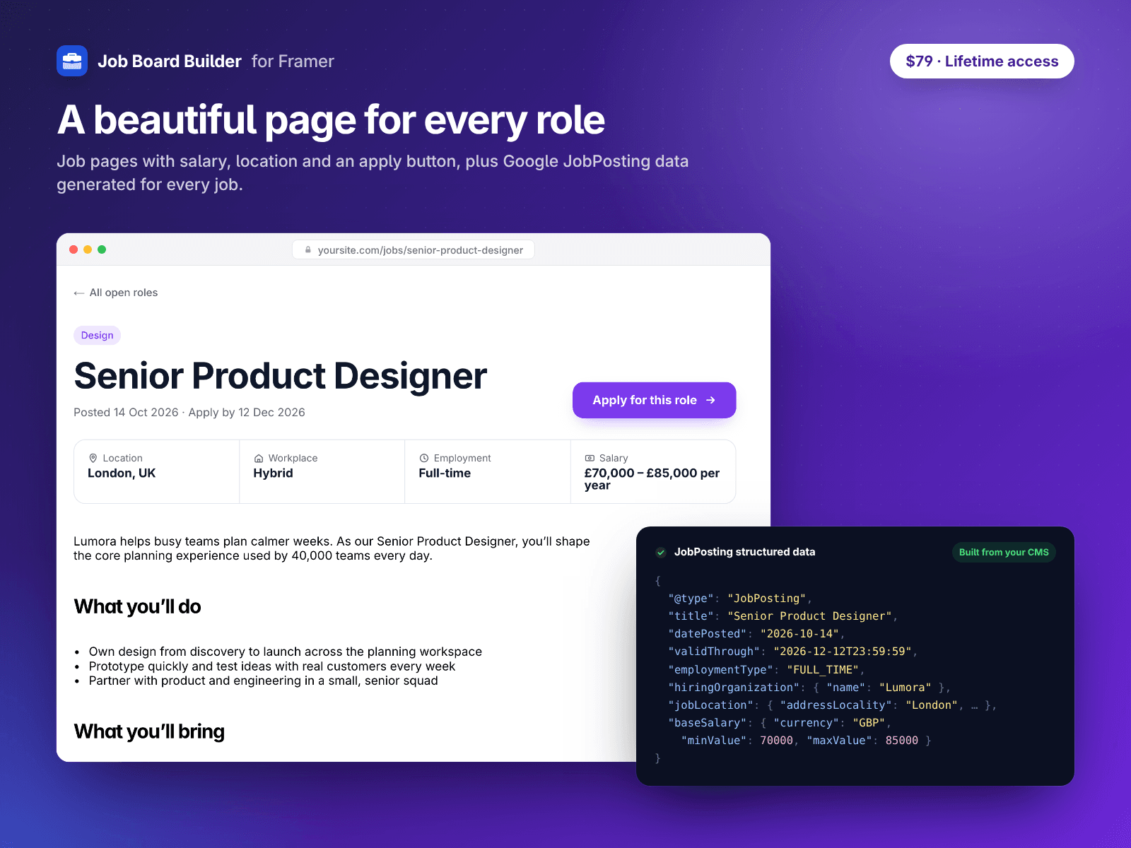 Job Board Builder — Careers & Hiring