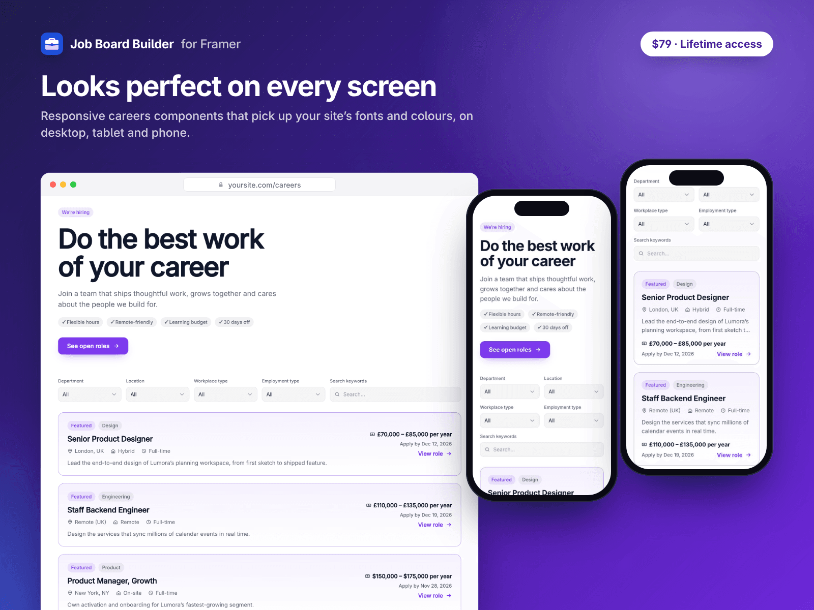 Job Board Builder — Careers & Hiring