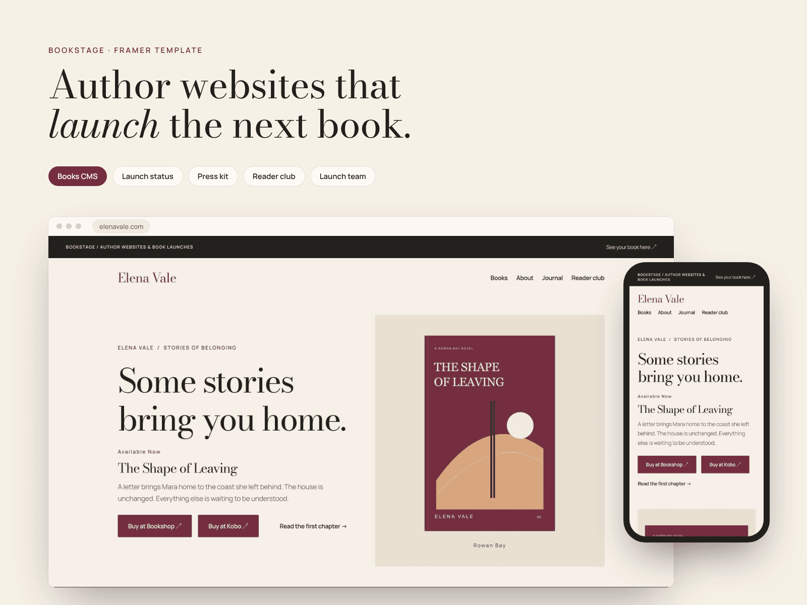 Bookstage