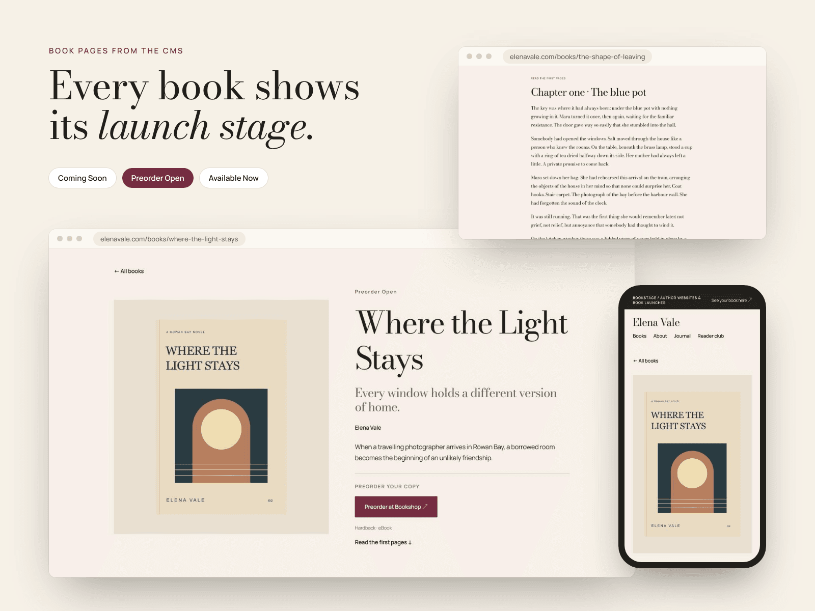 Bookstage