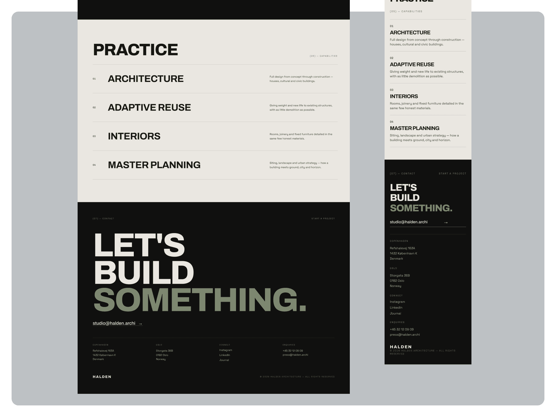 Halden Architect