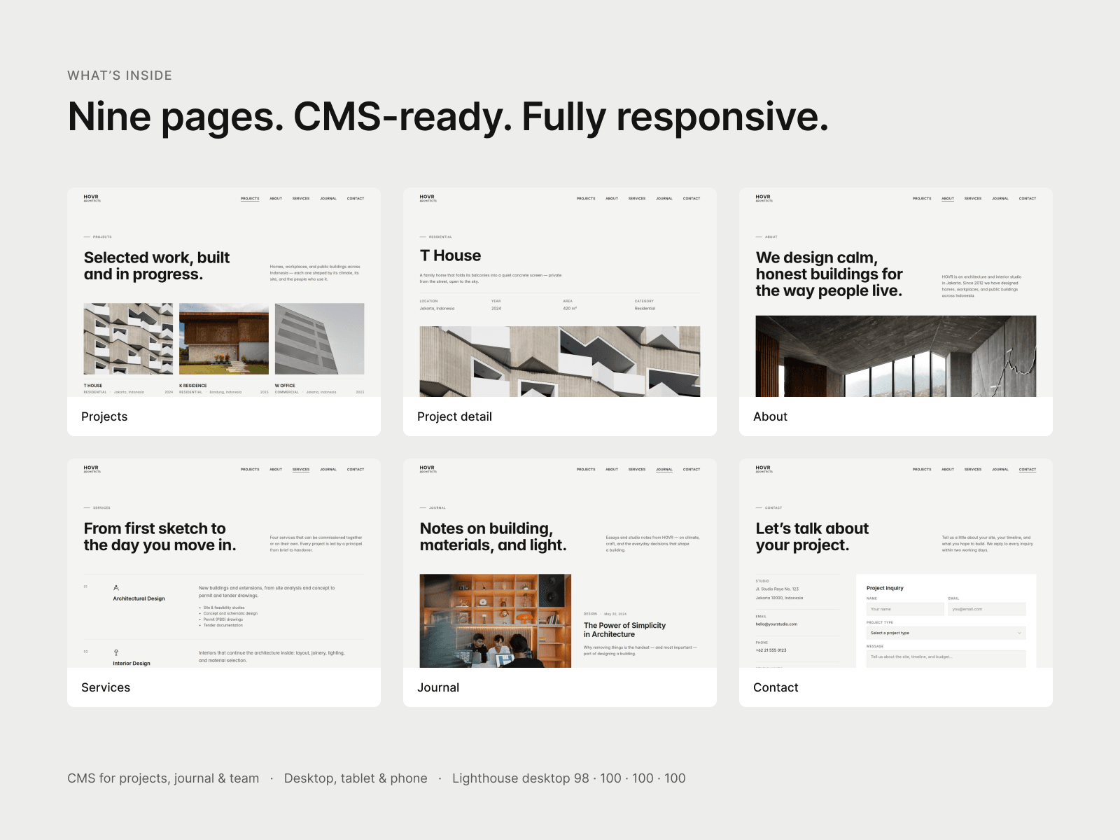 HOVR Architect