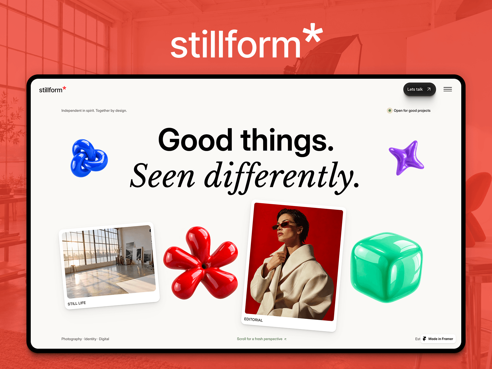 The Stillform