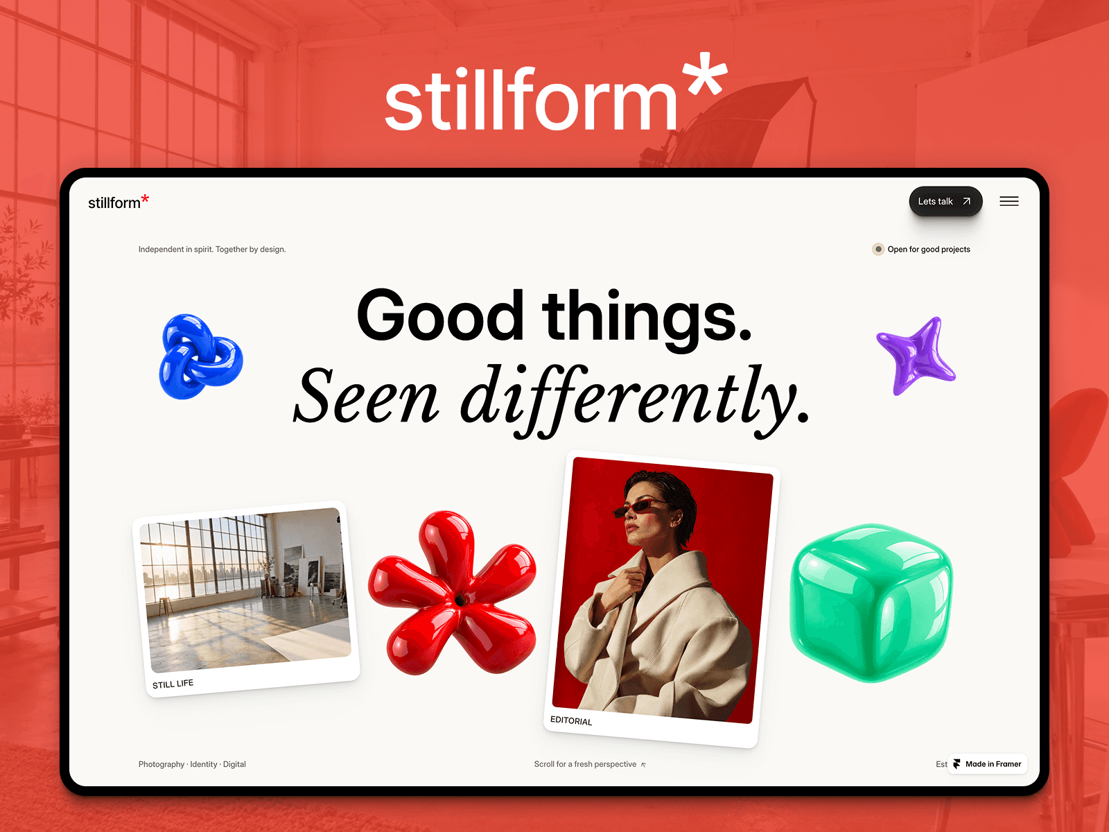 The Stillform
