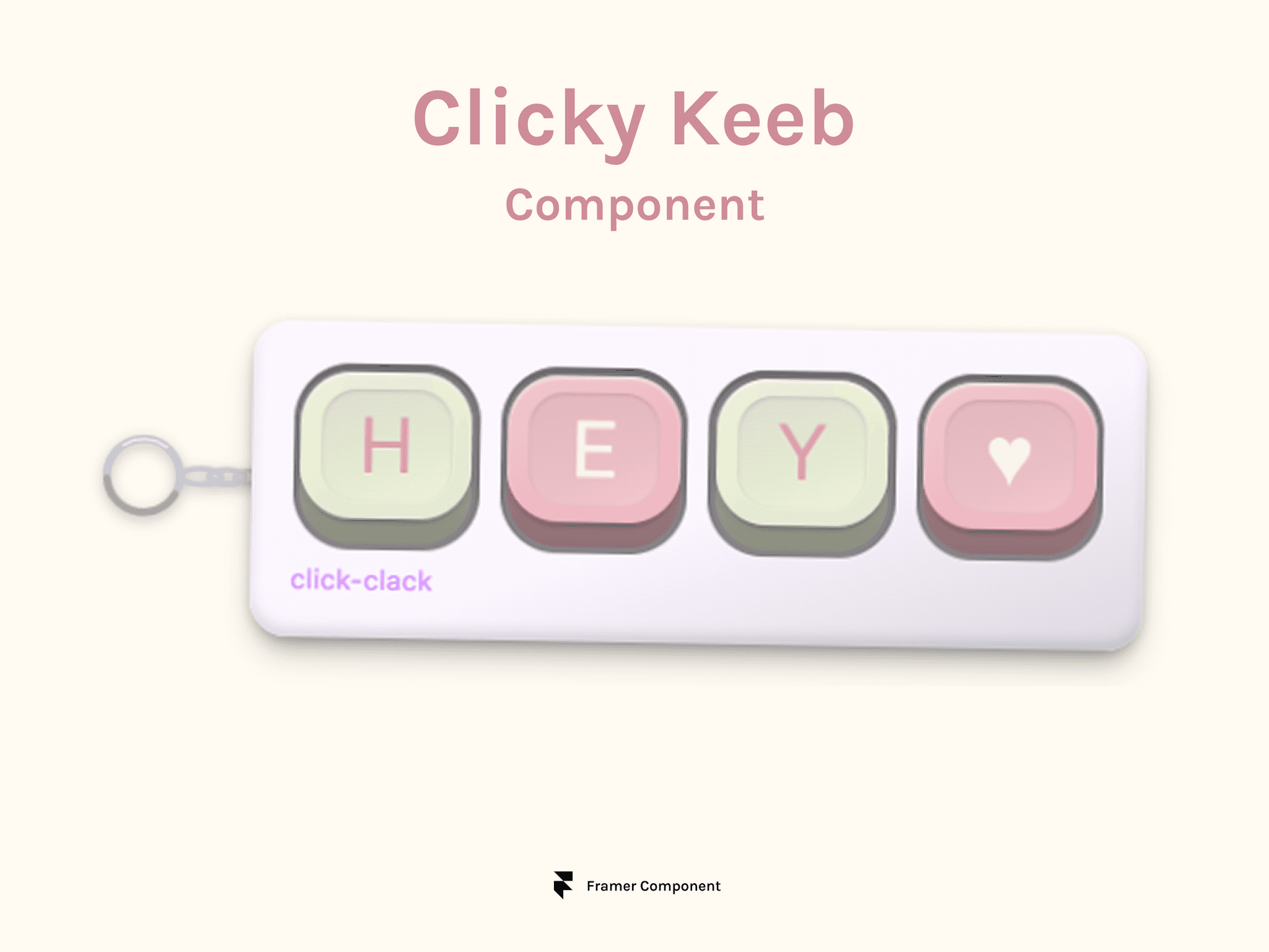 Clicky Keeb