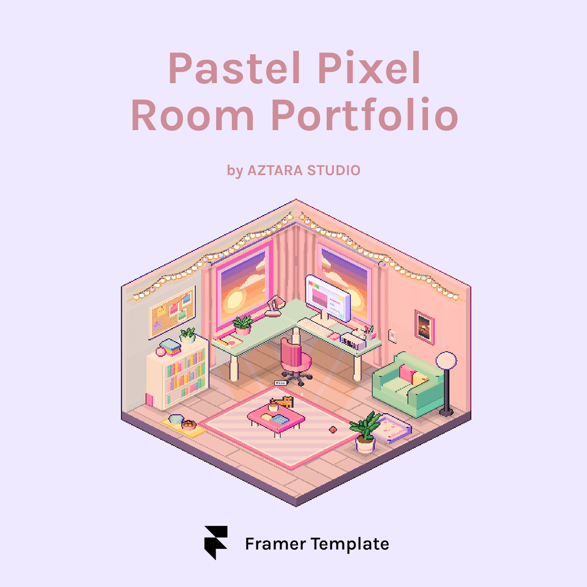 Cozy Pixel Room
