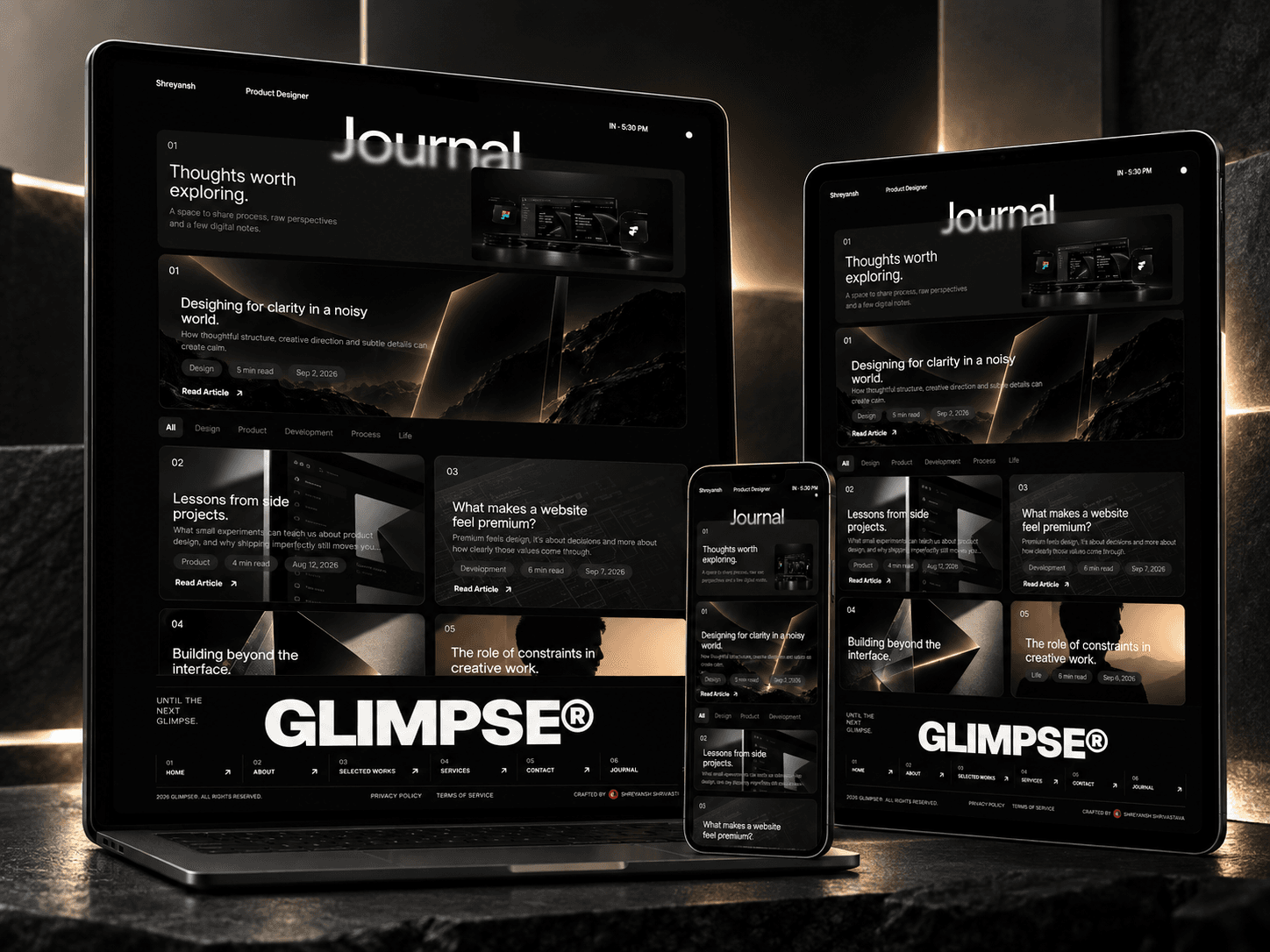 Glimpse Folio