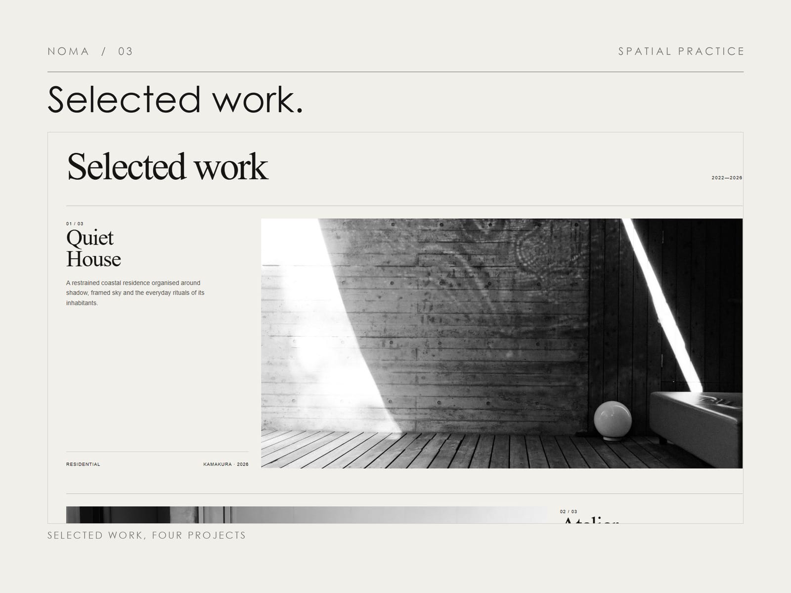 NOMA Studio Template