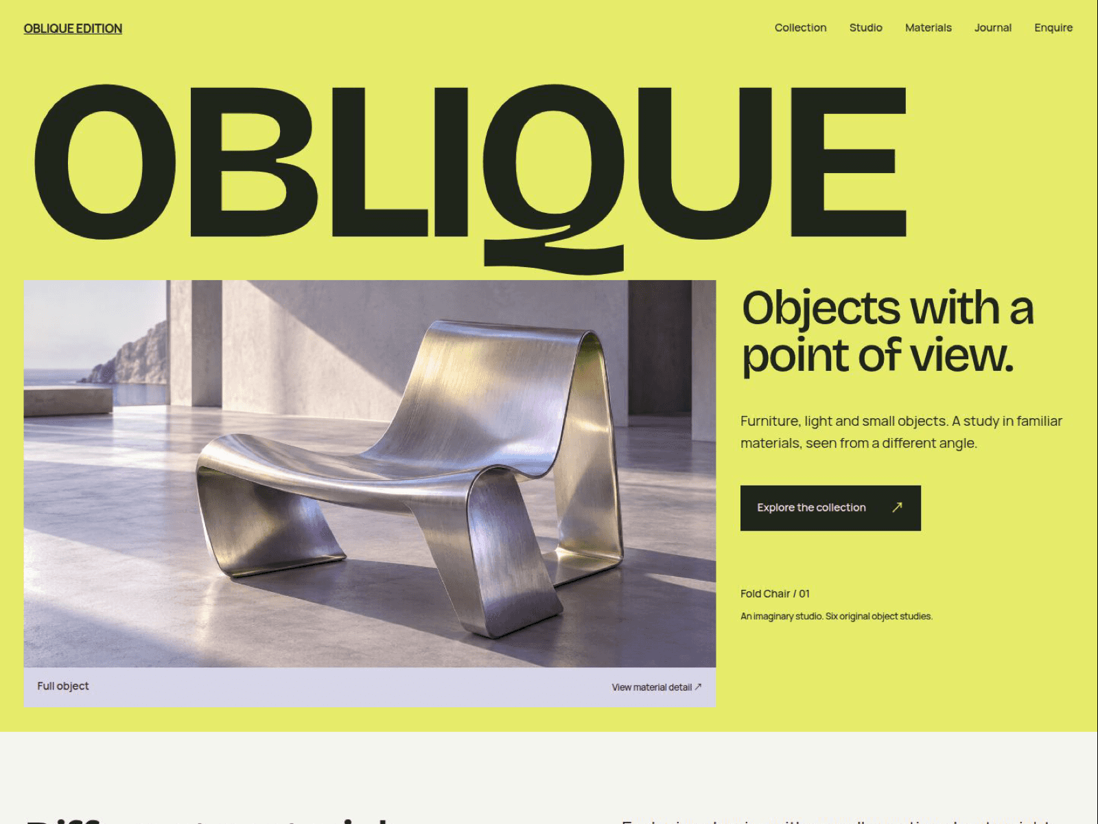 Oblique Edition