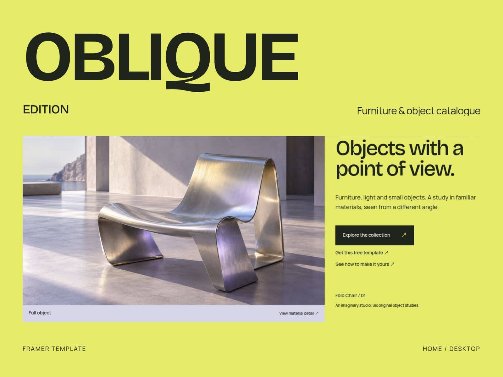 Oblique Edition