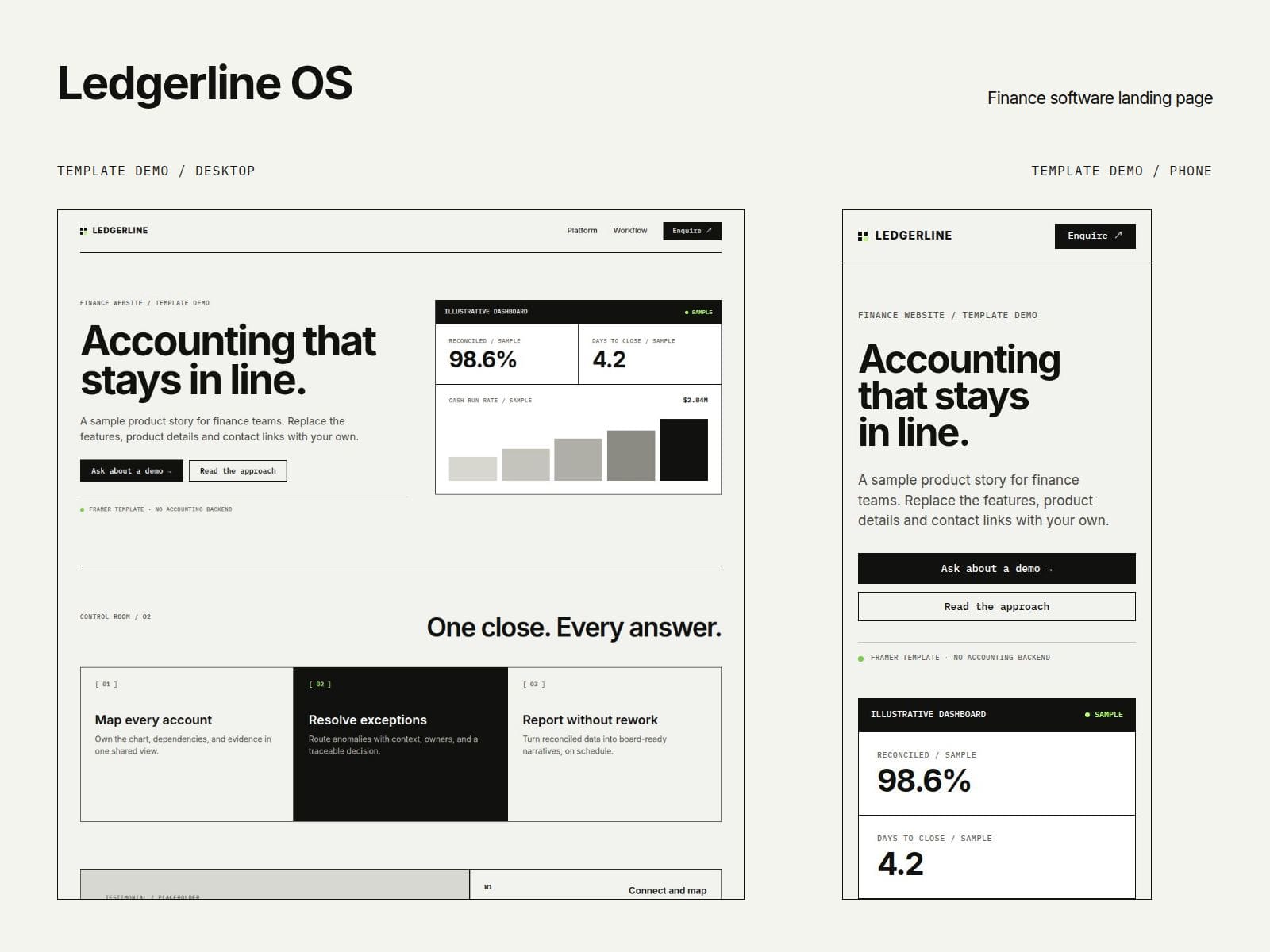 Ledgerline OS