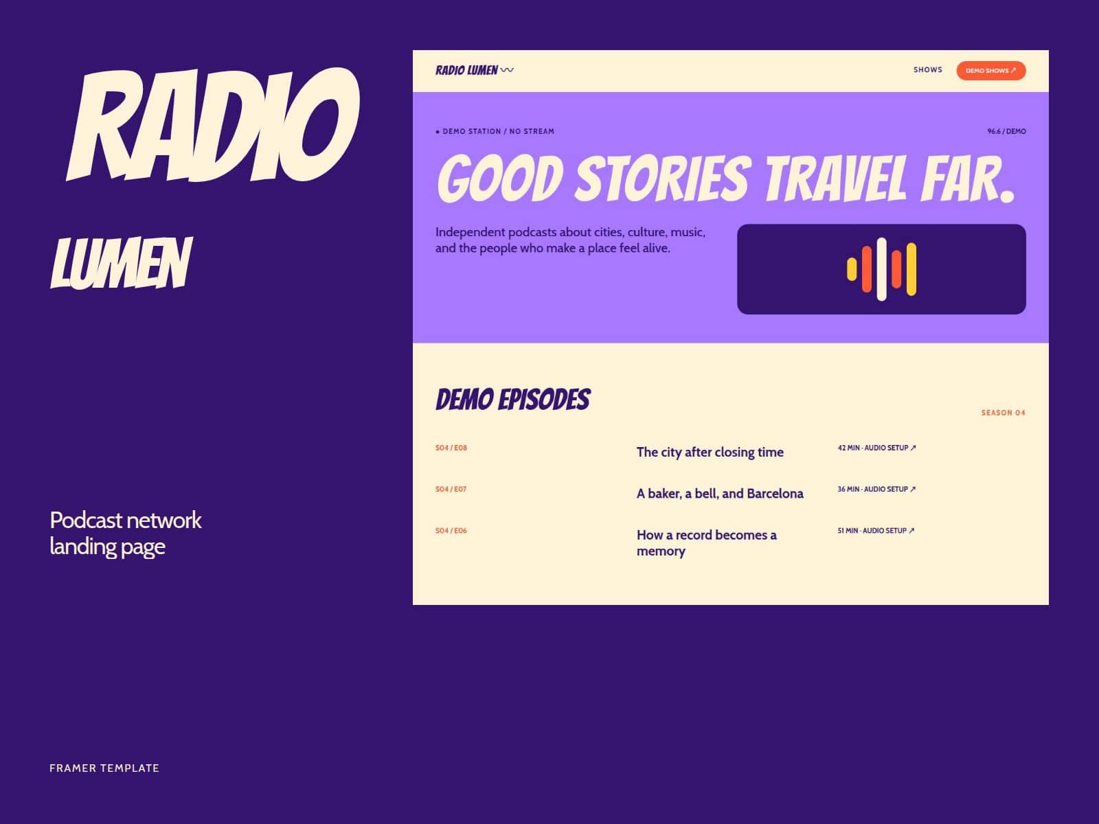 Radio Lumen