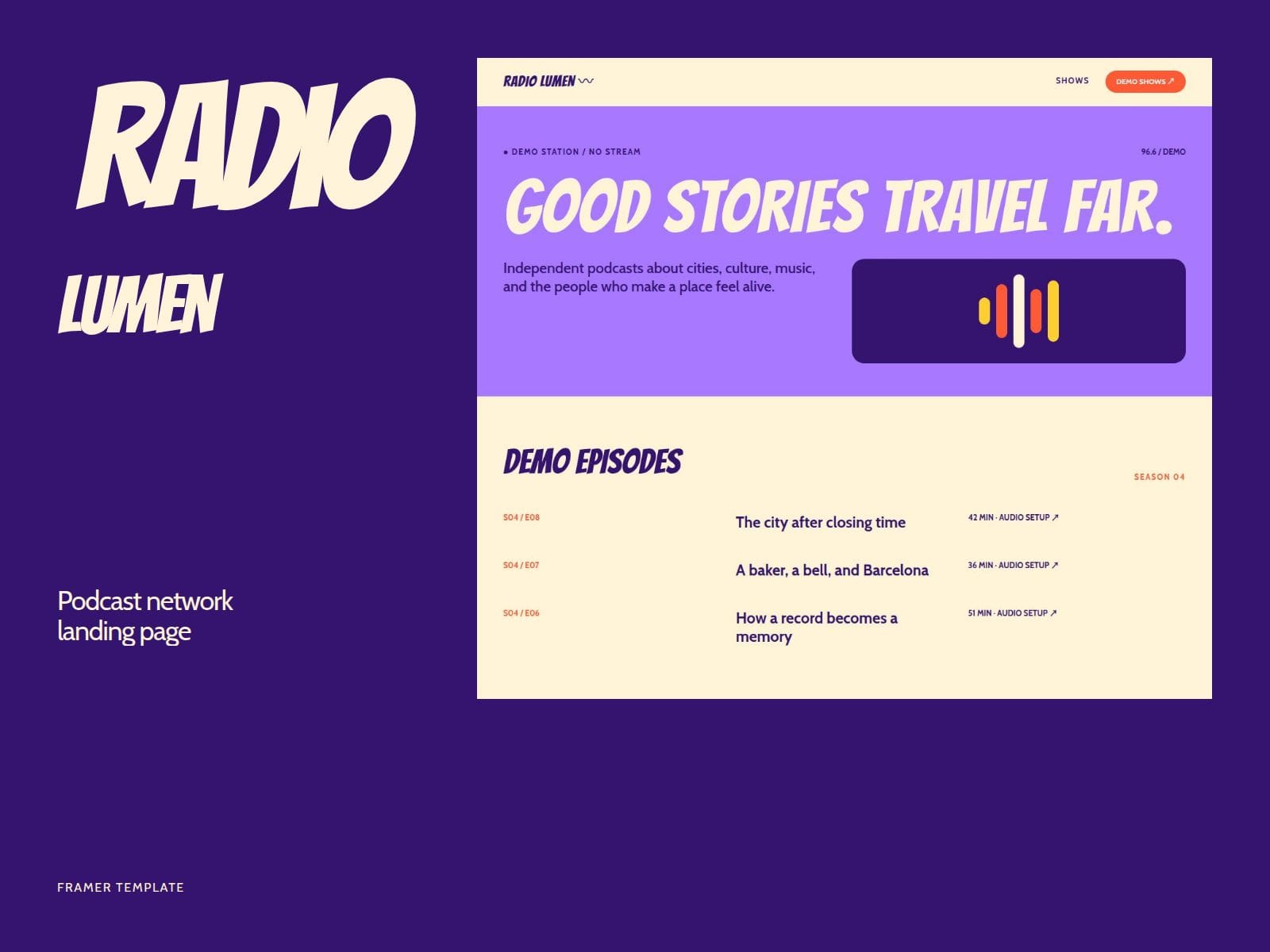 Radio Lumen
