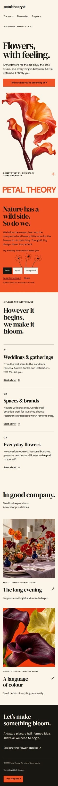 Petal Theory