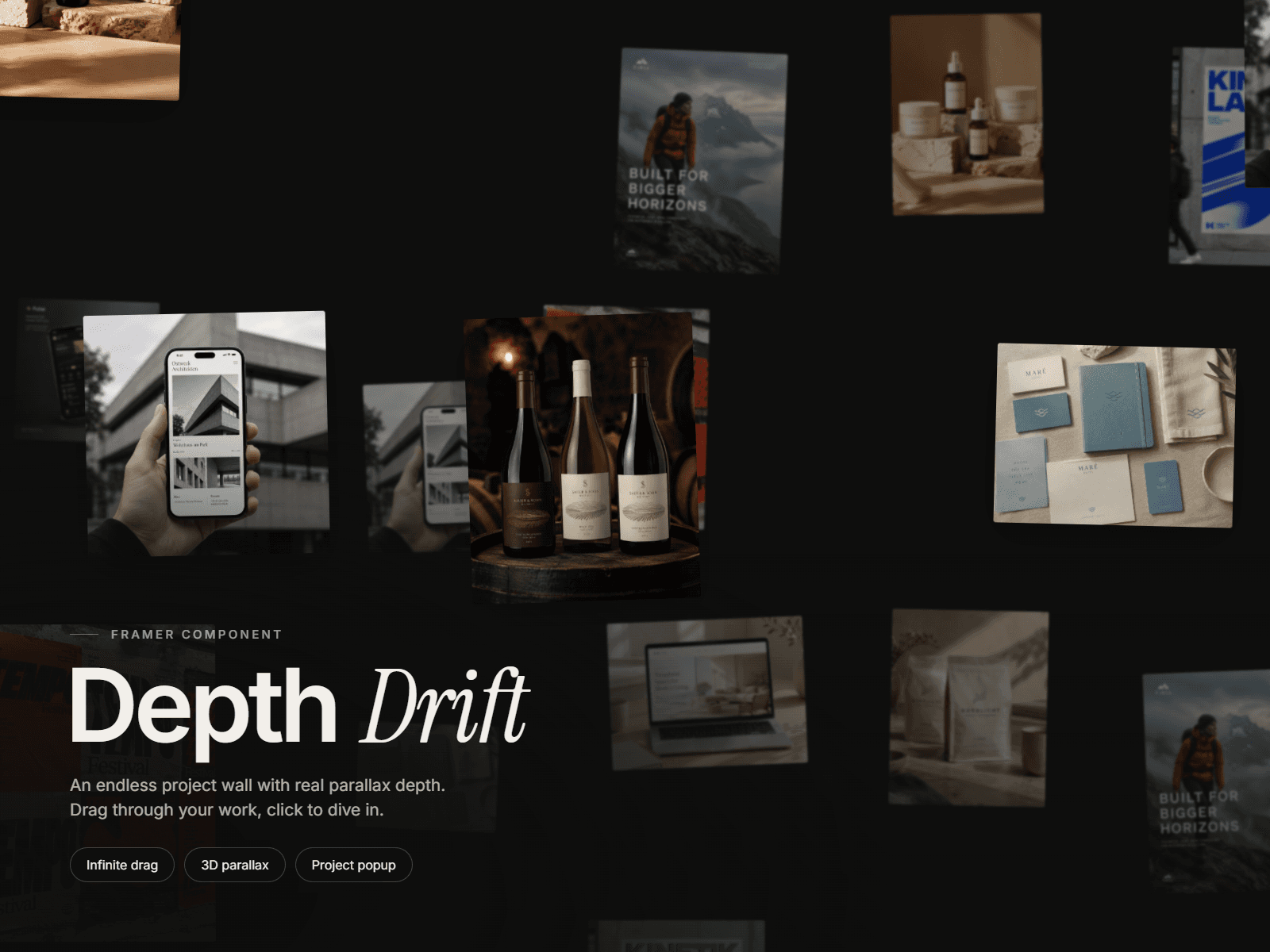 Depth Drift Gallery
