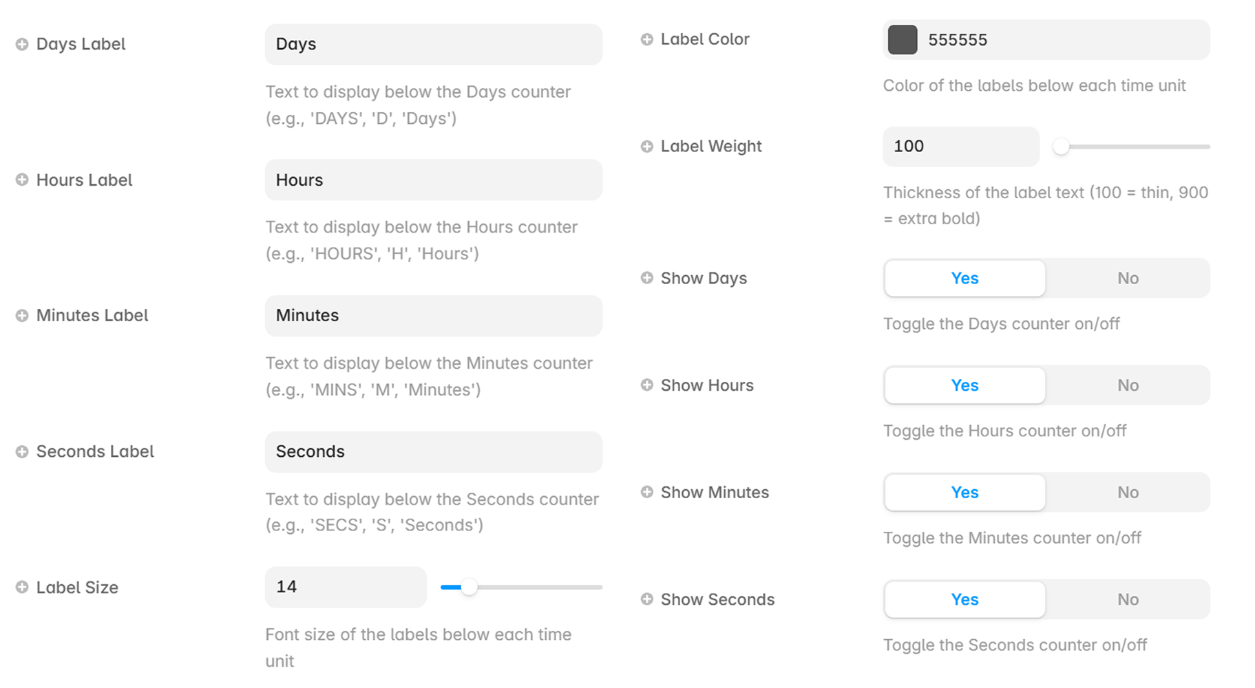 I published my Advanced Countdown component yesterday and got a few questions about its property controls so I wanted to share a quick overview.I’ve attached screenshots of all the property controls below so you can easily see what’s available and understand how much you can customize from date settings and layouts to colors, animations, labels, separators and more.Live Preview → advanced-countdown.framer.websiteGet Advanced Countdown Framer Component →Hope the screenshots make everything clear! 🙌