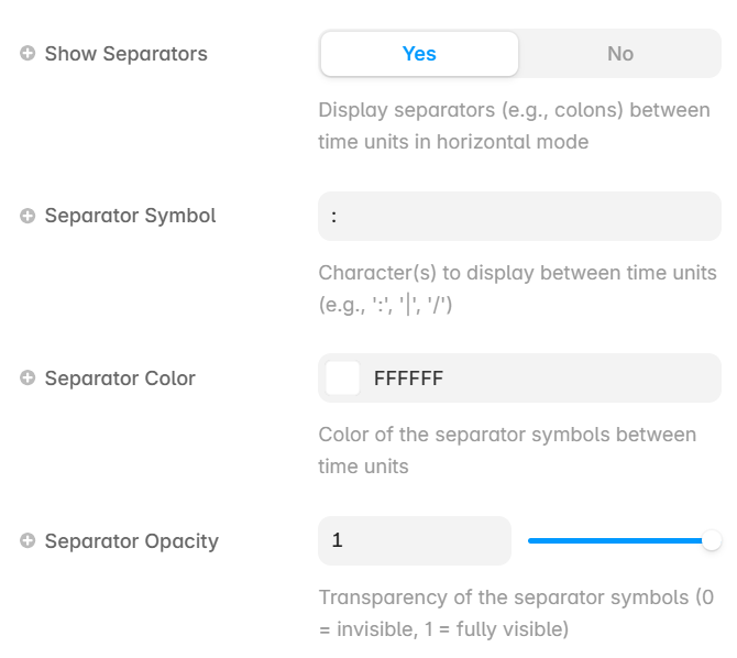 I published my Advanced Countdown component yesterday and got a few questions about its property controls so I wanted to share a quick overview.I’ve attached screenshots of all the property controls below so you can easily see what’s available and understand how much you can customize from date settings and layouts to colors, animations, labels, separators and more.Live Preview → advanced-countdown.framer.websiteGet Advanced Countdown Framer Component →Hope the screenshots make everything clear! 🙌