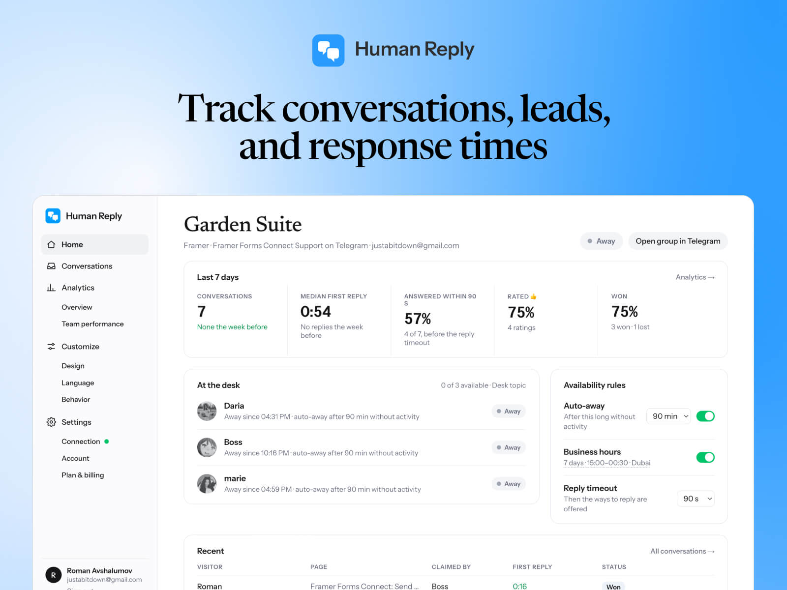 Human Reply