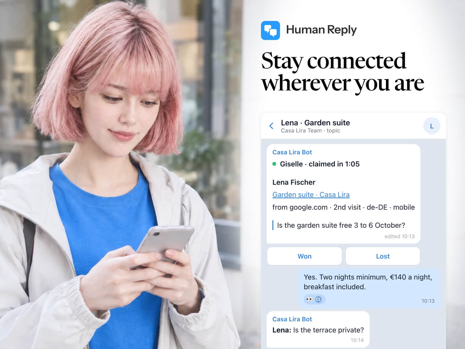 Human Reply
