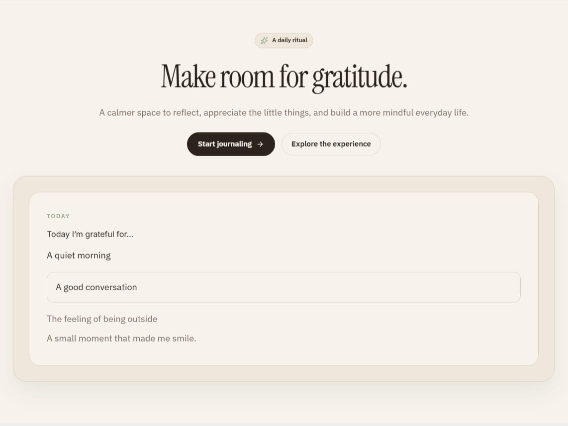 Thankful Feel